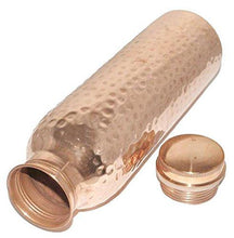 Pure Copper Hammered Bottle